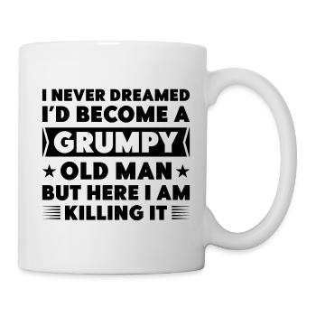 Grumpy Old Man - Mug - white - Right