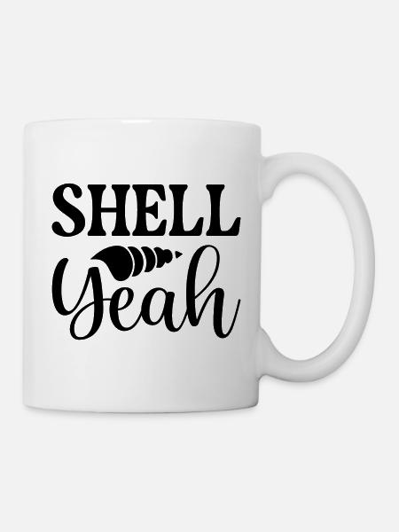 Schale ja - Tasse - Weiß