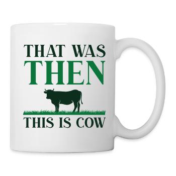 C’était alors This Is Cow - Mug blanc - blanc - Droite