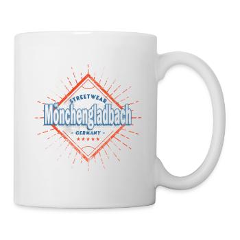 Mönchengladbach Deutschland Stadt Skyline Heimat - Tasse - Weiß - Rechts