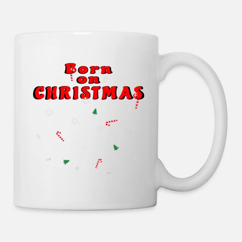Born at Christmas - Mug - white