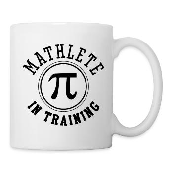 Mathlet im Training - Tasse - Weiß - Rechts