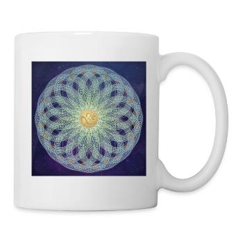 Mandala Greek Infinity, SSL - Univers - Mug blanc - blanc - Droite