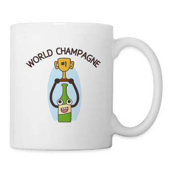 World , World Champion Pun - Mug - white - Right