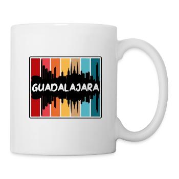 Guadalajara Mexico Skyline Silhouette Travel Souve - Mug - white - Right