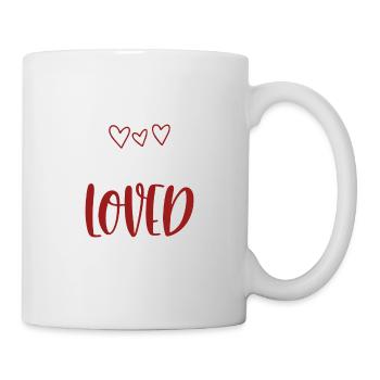 Christian Design Je suis tellement aimé Jean 3 verset 16 - Mug blanc - blanc - Droite