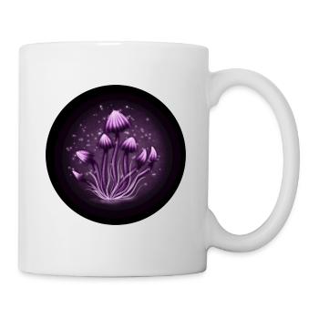 Magic mushrooms - Tasse - Weiß - Rechts