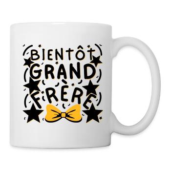 Cadeau Bientôt Grand Frère - Mug blanc - blanc - Droite