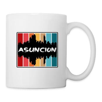 Asuncion Paraguay Skyline Silhouette Voyage Souven - Mug blanc - blanc - Droite