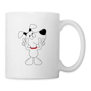 HUND - TIER - KIND - BABY - Tasse - Weiß - Rechts
