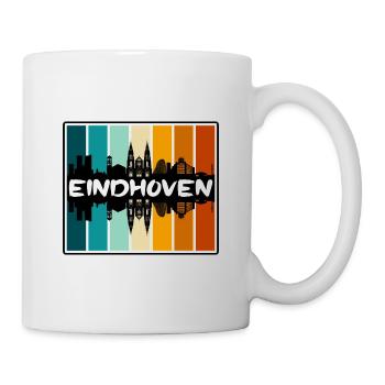 Eindhoven Netherlands Skyline Silhouette Travel So - Mug - white - Right