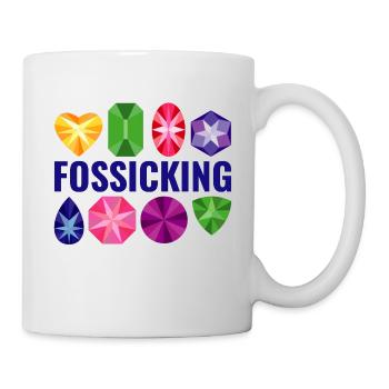 Collecte de roches Géologie Rock hound Fossicking - Mug blanc - blanc - Droite