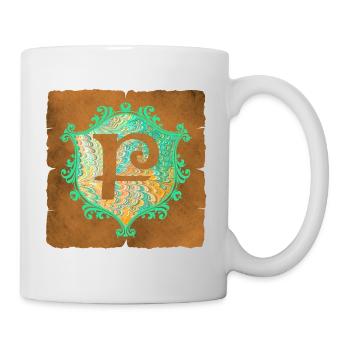 E 36 f - Mug blanc - blanc - Droite