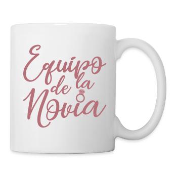 Equipo dela Novia Team Bride Wedding Bridesmaid - Mug - white - Right
