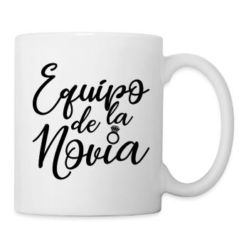Equipo dela Novia Team Bride Wedding Bridesmaid - Mug - white - Right