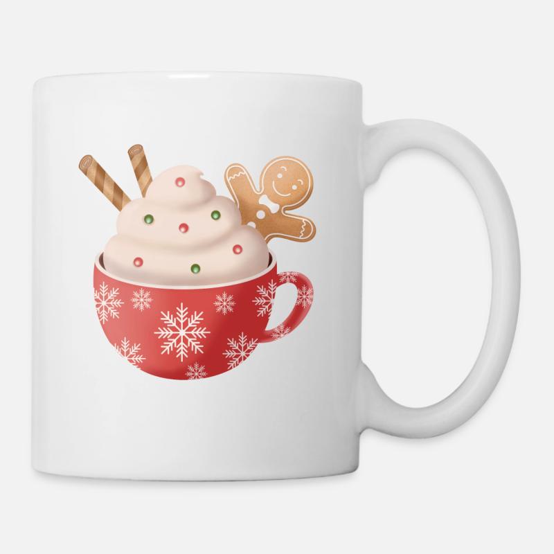 Christmascup - Tasse - Weiß
