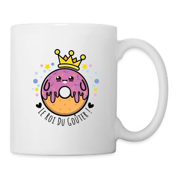 Le roi du Goûter - Idée cadeau gourmand pâtisserie - Mug blanc - blanc - Droite