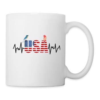 USA - Tasse - Weiß - Rechts