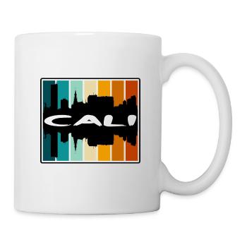 Cali Kolumbien Skyline Silhouette Reise Souvenir - Tasse - Weiß - Rechts