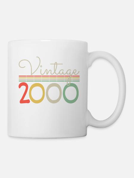 Jahrgang 2000 - Tasse - Weiß
