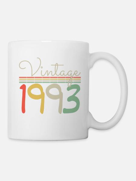 Jahrgang 1993 - Tasse - Weiß