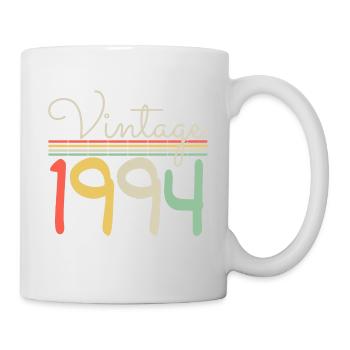 Jahrgang 1994 - Tasse - Weiß - Rechts