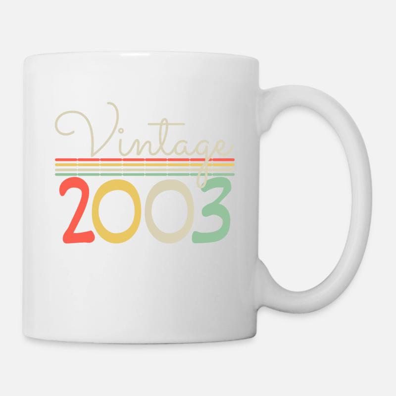 Vintage 2003 - Mug blanc - blanc