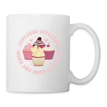 Cupcakes, More and More Cupcakes! - Mug - white - Right