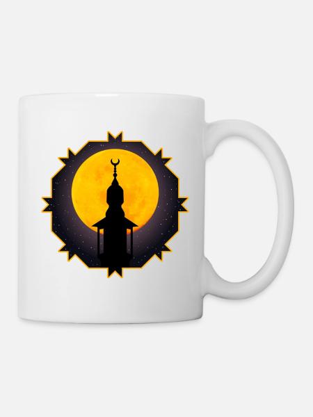 Religiöse Nacht - Tasse - Weiß
