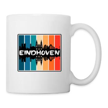Eindhoven Netherlands Skyline Silhouette Travel So - Mug - white - Right