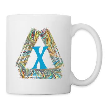 E 201 x - Mug blanc - blanc - Droite