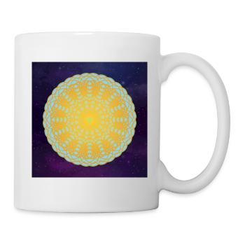 Mandala Sky Light - Univers - Mug blanc - blanc - Droite