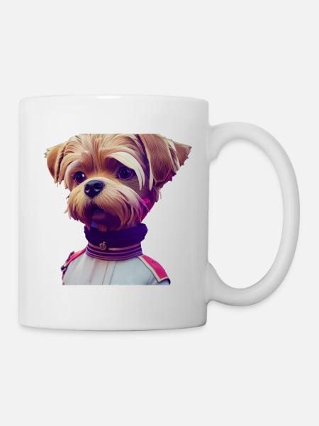Border Terrier Dog - Border Terrier - Mug - white