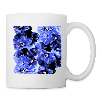 Hyacinth blue - Mug - white - Right
