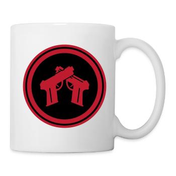 Pistol Symbol - Mug - white - Right