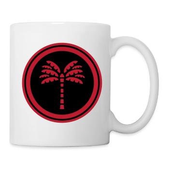 Symbole de la paume - Mug blanc - blanc - Droite