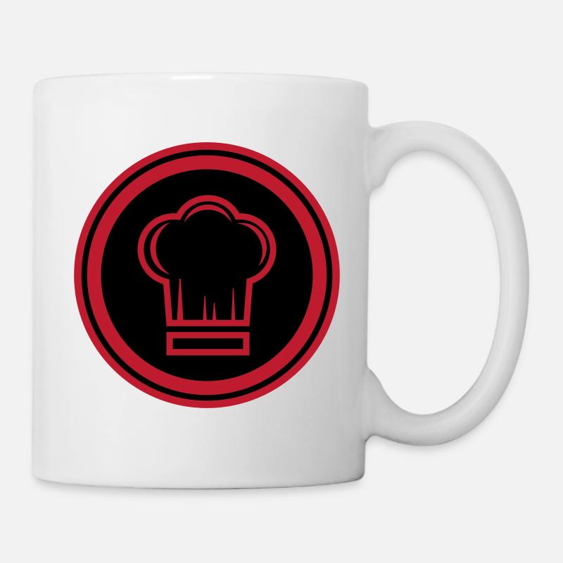 Chef chapeau de chef - Mug blanc - blanc