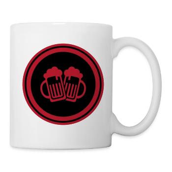 Beer Glass Symbol - Mug - white - Right