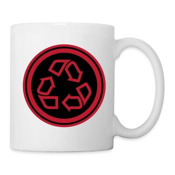 Recycling Symbol - Mug - white - Right