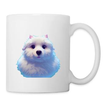 Samoyed Dog - Samoyed - Mug - white - Right