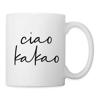 Ciao Kakao - Tasse - Weiß - Rechts