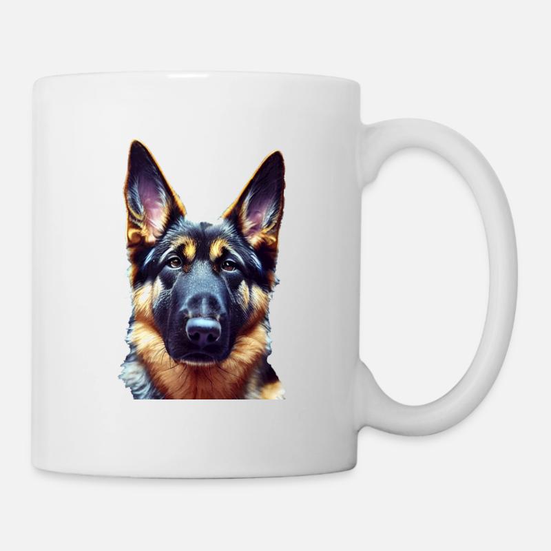 Berger Allemand - Berger Allemand - Mug blanc - blanc