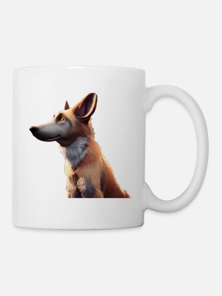 Malinois Dog - Malinois - Mug - white