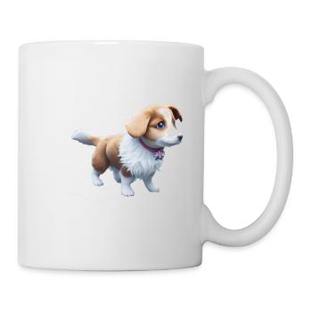 Australian Shepherd Dog - Mug - white - Right