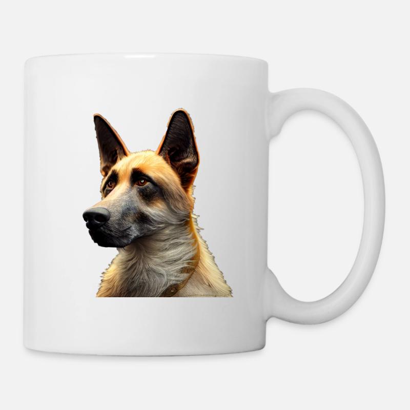 Malinois Dog - Malinois - Mug blanc - blanc