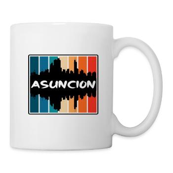 Asuncion Paraguay Skyline Silhouette Voyage Souven - Mug blanc - blanc - Droite