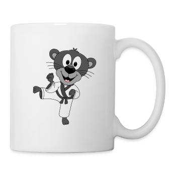 PANTHER - KARATE - JUDO - KAMPFSPORT - SPORT - Tasse - Weiß - Rechts