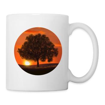 Baum - Tasse - Weiß - Rechts