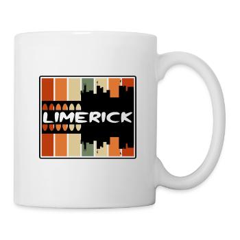 Limerick Irlande Skyline Silhouette Voyage Souveni - Mug blanc - blanc - Droite