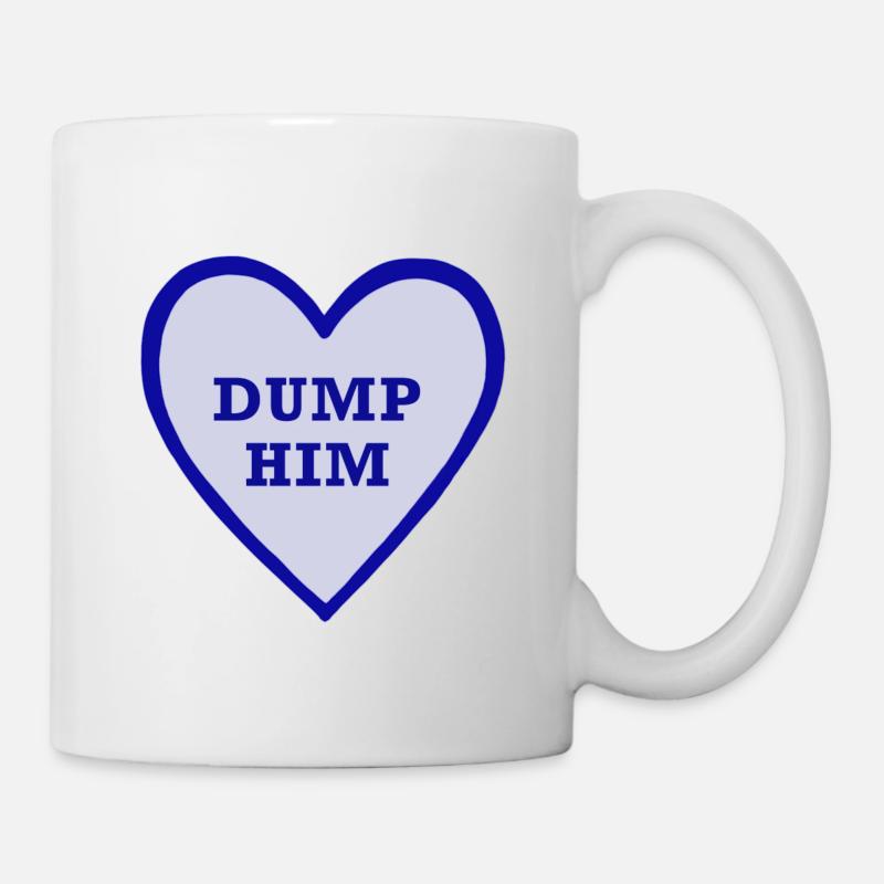 Lass ihn fallen! - Tasse - Weiß